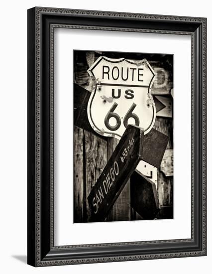 Route 66 US-Philippe Hugonnard-Framed Photographic Print