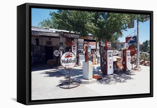 Route 66 Which Cross United States from Los Angeles to Chicago, 2005-null-Framed Stretched Canvas
