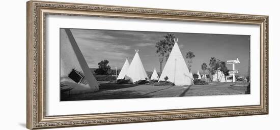 Route 66 Wigwam Motel, Rialto, San Bernardino, California, USA-Panoramic Images-Framed Photographic Print