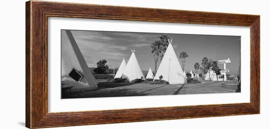 Route 66 Wigwam Motel, Rialto, San Bernardino, California, USA-Panoramic Images-Framed Photographic Print