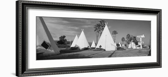 Route 66 Wigwam Motel, Rialto, San Bernardino, California, USA-Panoramic Images-Framed Photographic Print