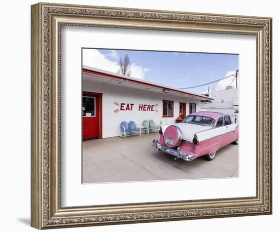 Route 66, Williams, Arizona, USA-Julian McRoberts-Framed Photographic Print