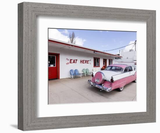 Route 66, Williams, Arizona, USA-Julian McRoberts-Framed Photographic Print