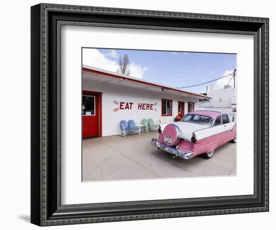 Route 66, Williams, Arizona, USA-Julian McRoberts-Framed Photographic Print