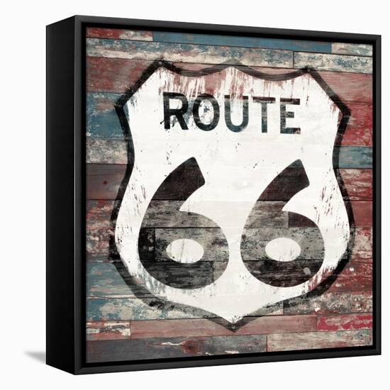 Route 66-Jace Grey-Framed Stretched Canvas