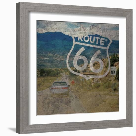 Route 66-Lauren Gibbons-Framed Art Print