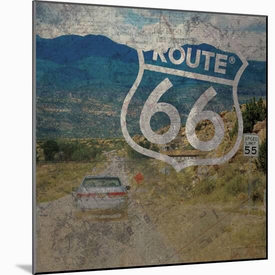 Route 66-Lauren Gibbons-Mounted Art Print