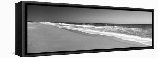 Route A1A, Atlantic Ocean, Flagler Beach, Florida, USA-null-Framed Stretched Canvas
