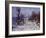 Route de Giverny en Hiver, 1885-Claude Monet-Framed Giclee Print