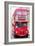 Routemaster Bus-Tosh-Framed Art Print