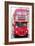 Routemaster Bus-Tosh-Framed Art Print