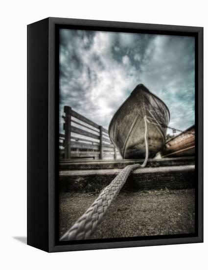 Row Boat-Stephen Arens-Framed Premier Image Canvas