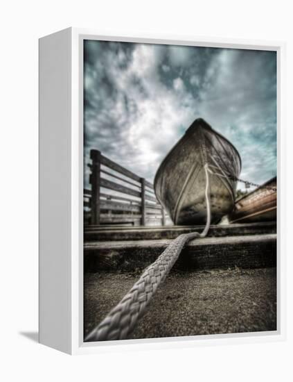 Row Boat-Stephen Arens-Framed Premier Image Canvas