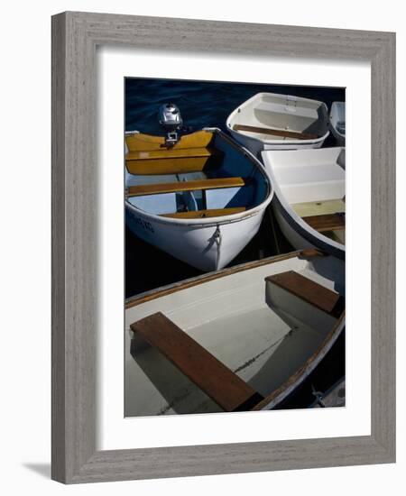 Row Boats V-Rachel Perry-Framed Photographic Print