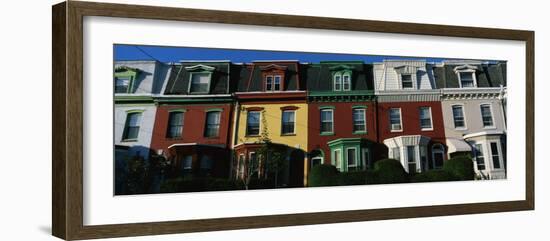 Row Houses Philadelphia, PA-null-Framed Photographic Print