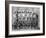 Row of Female Tennis Players in Matching Outfits-null-Framed Photo