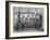 Row of Female Tennis Players in Matching Outfits-null-Framed Photo