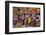 Row of Offerings at Pura Samuan Tiga Temple, Bedulu, Bali, Indonesia-Jaynes Gallery-Framed Photographic Print