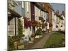 Row of Pastel Coloured Country Cottages, Alresford, Hampshire, England, United Kingdom, Europe-James Emmerson-Mounted Photographic Print