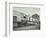 Row of Shops with Advertising Hoardings, Balls Pond Road, Hackney, London, September 1913-null-Framed Photographic Print