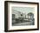 Row of Shops with Advertising Hoardings, Balls Pond Road, Hackney, London, September 1913-null-Framed Photographic Print