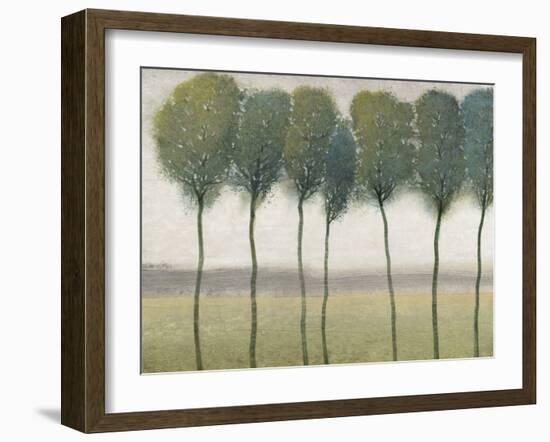 Row of Trees I-null-Framed Art Print