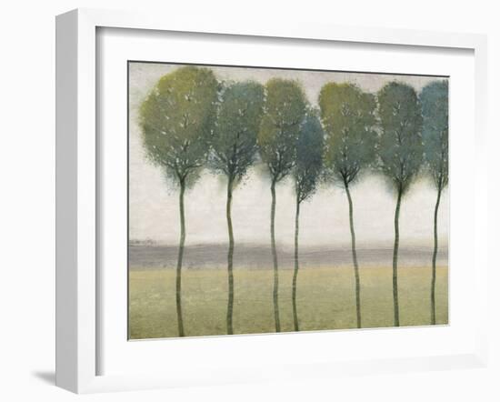 Row of Trees I-null-Framed Art Print