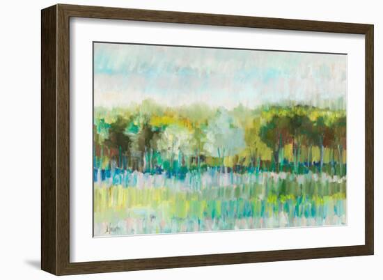 Row of Trees-Libby Smart-Framed Art Print