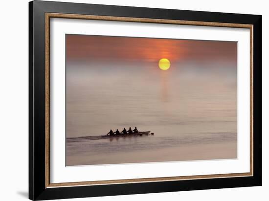 Row,Row,Row Your Boat-Adrian Campfield-Framed Photographic Print