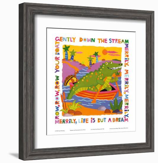 Row Your Boat-Cheryl Piperberg-Framed Art Print