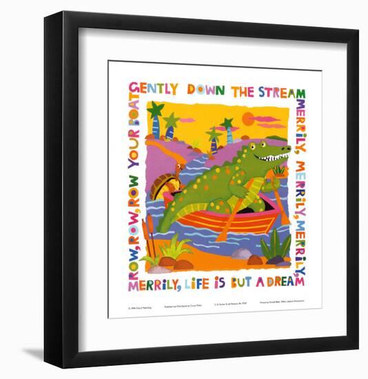 Row Your Boat-Cheryl Piperberg-Framed Art Print