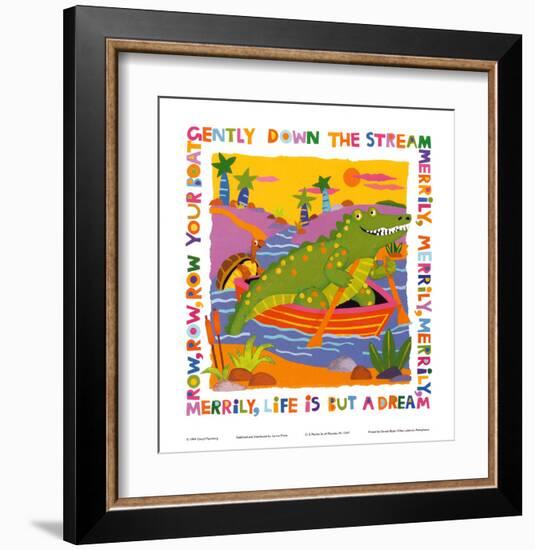 Row Your Boat-Cheryl Piperberg-Framed Art Print