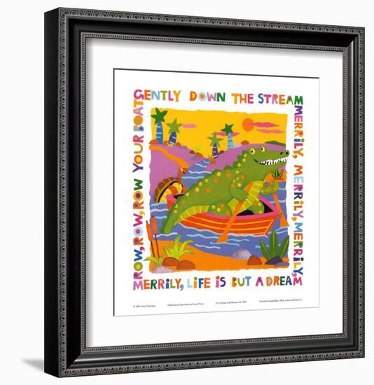 Row Your Boat-Cheryl Piperberg-Framed Art Print