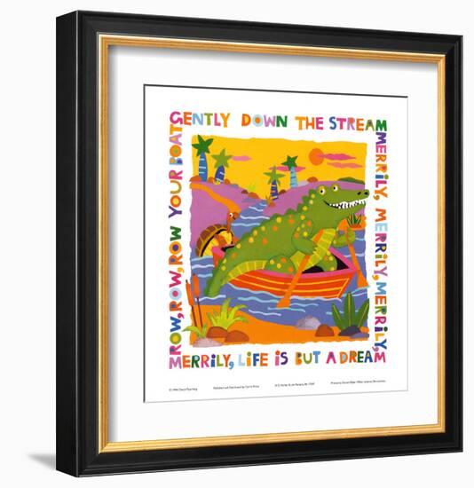 Row Your Boat-Cheryl Piperberg-Framed Art Print