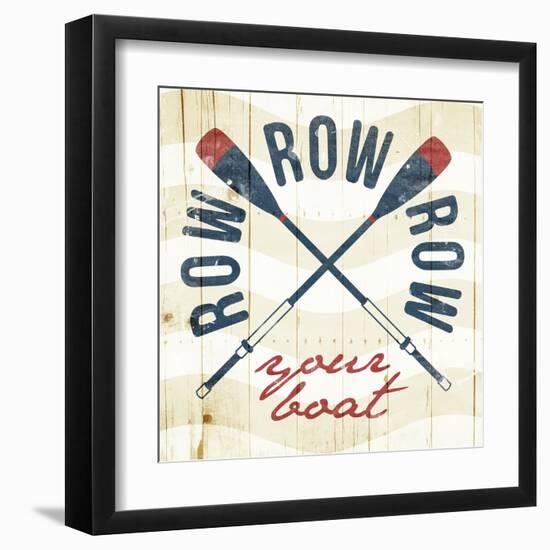 Row Your Boat-Jace Grey-Framed Art Print