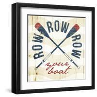 Row Your Boat-Jace Grey-Framed Art Print