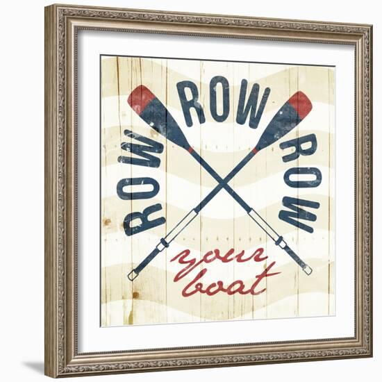 Row Your Boat-Jace Grey-Framed Art Print