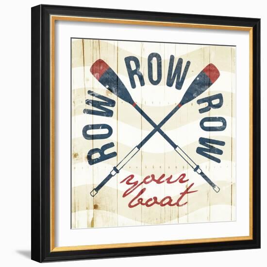 Row Your Boat-Jace Grey-Framed Art Print