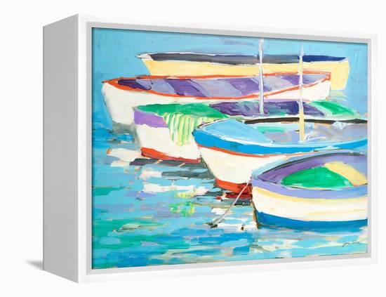 Row Your Boats-Jane Slivka-Framed Stretched Canvas