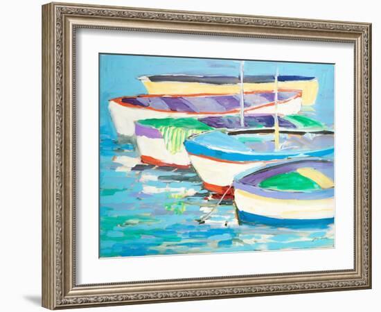 Row Your Boats-Jane Slivka-Framed Art Print