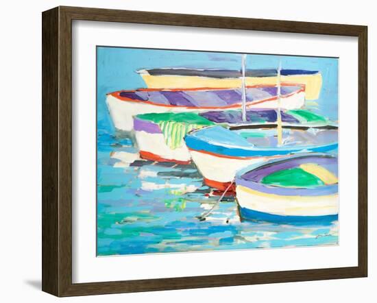 Row Your Boats-Jane Slivka-Framed Art Print