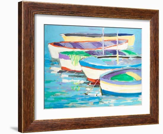 Row Your Boats-Jane Slivka-Framed Art Print