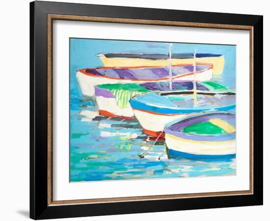 Row Your Boats-Jane Slivka-Framed Art Print