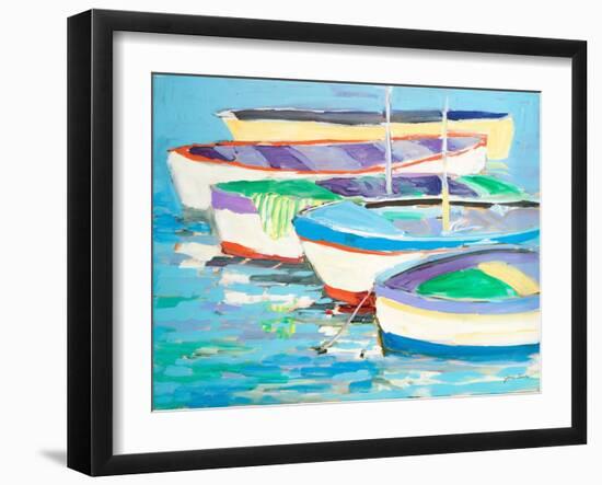 Row Your Boats-Jane Slivka-Framed Art Print