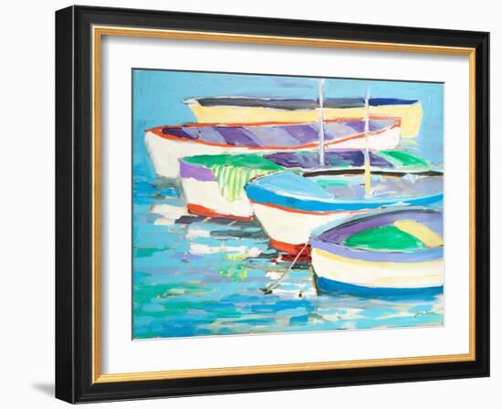 Row Your Boats-Jane Slivka-Framed Art Print