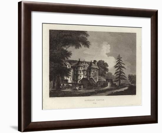 Rowallan Castle-John Claude Nattes-Framed Giclee Print