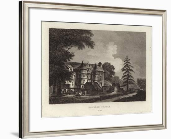Rowallan Castle-John Claude Nattes-Framed Giclee Print