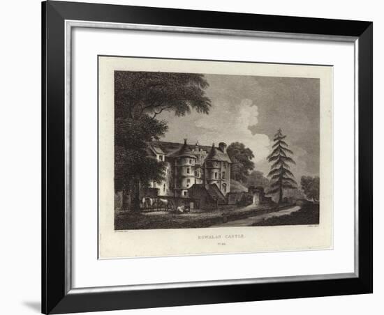 Rowallan Castle-John Claude Nattes-Framed Giclee Print