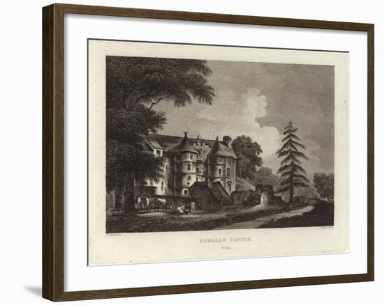 Rowallan Castle-John Claude Nattes-Framed Giclee Print