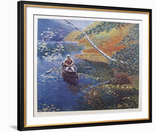 Rowboat-David Cain-Framed Collectable Print